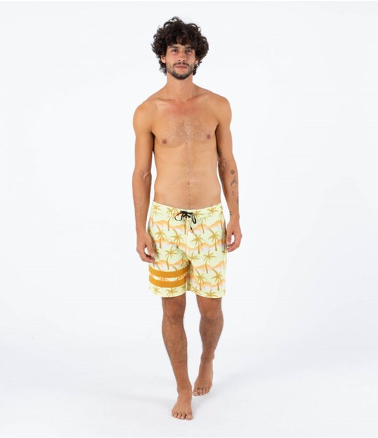 Hurley Boardshort 18" Block Party Gröna | 35076HEQL