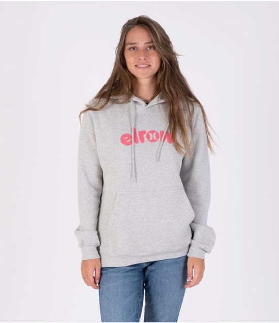 Hurley Elrow Basic Fleece Hood Sweatshirts And Hoodies Grå | 36419PGZU