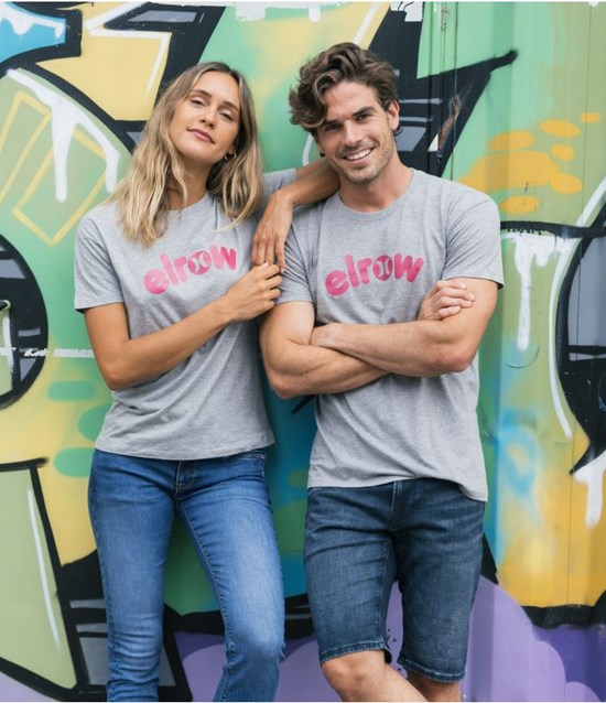 Hurley Elrow Basic Tee Ss Tops And T-shirts Grå | 40659HPUT