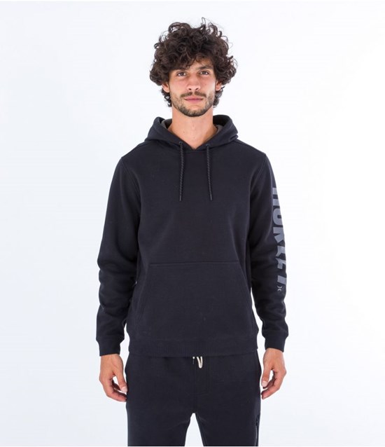 Hurley Hoodie Acadia Heat Svarta | 90561VAWU