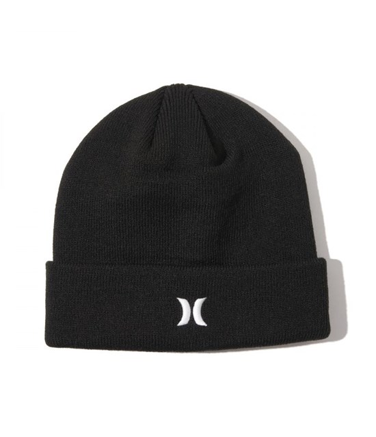 Hurley Icon Cuff Beanie Svarta | 60498QXLP