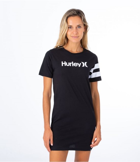 Hurley Klänning Tee Oceancare O&o Svarta | 34715IKED