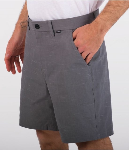 Hurley Shorts 19" Dri Cole Stretchband Grå | 20314ELPM