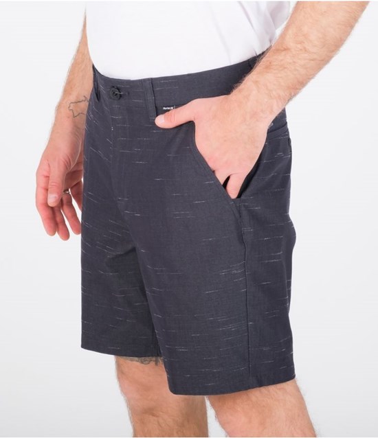 Hurley Shorts 19" Dri Cole Stretchband Svarta | 98501JIVU