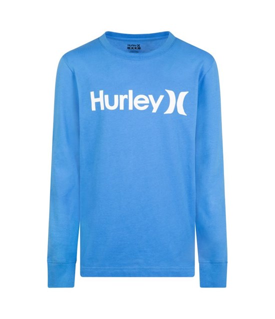 Hurley T-shirt Long Sleeve Boy - One & Only Blå | 67341JGXH