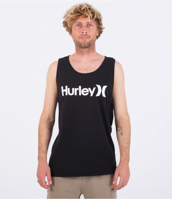 Hurley T-shirt Tank Evd Wsh Oao Solid Tank Svarta | 92810OIVS