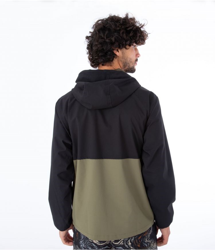 Hurley Anorak Offshore Svarta | 78520FJTB