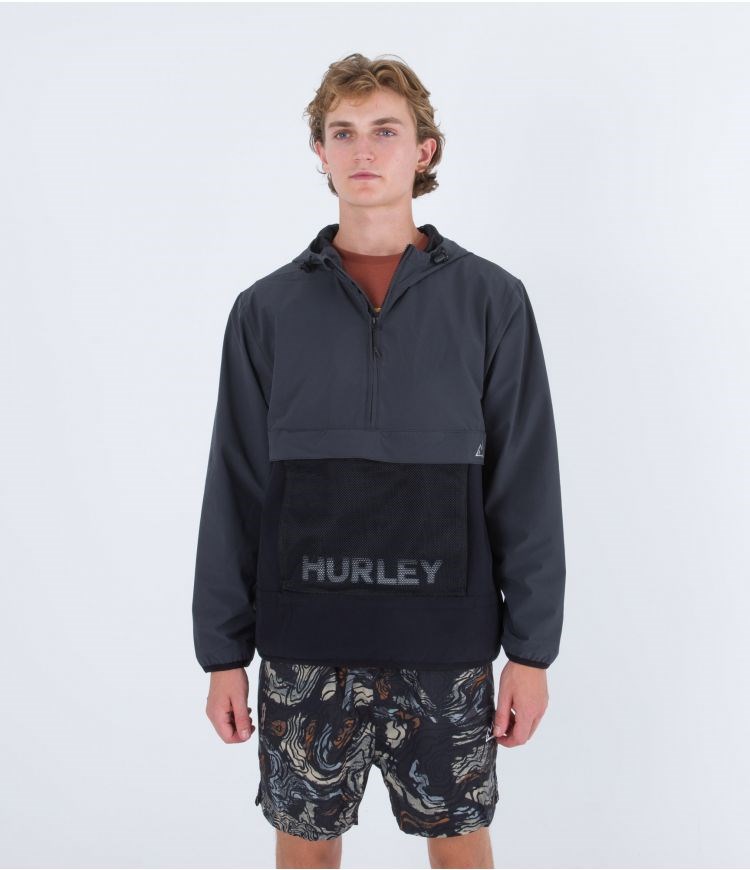 Hurley Anorak Packable Phantom+ Grå | 75936SUYZ