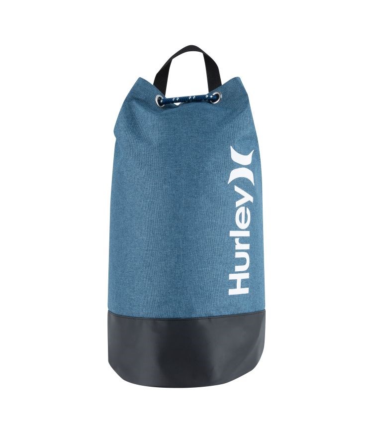 Hurley Bag Buot Drawstring Marinblå Svarta | 04186TCLY