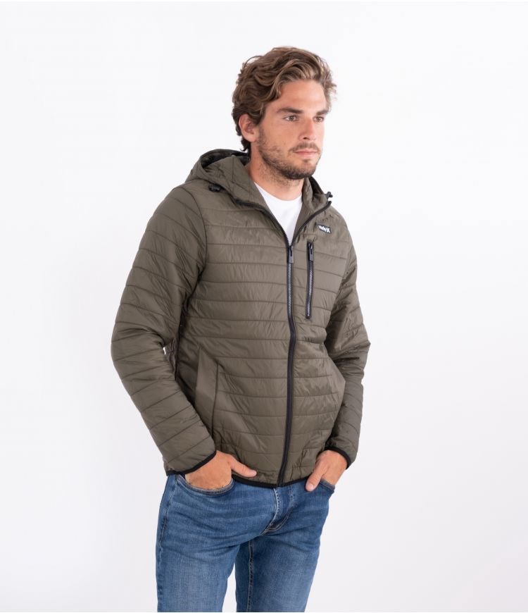 Hurley Balsam Quiltad Packable Jacket Khaki | 36295RIXD