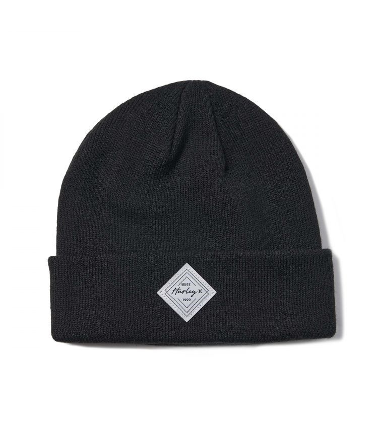 Hurley Beanie Diamond Cuff Svarta | 01362TDAL