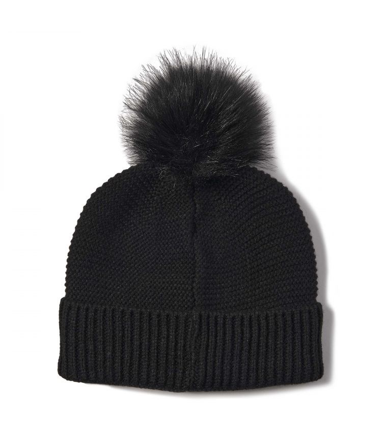 Hurley Beanie Pom Pom Candace Pom Svarta | 58916VRPM