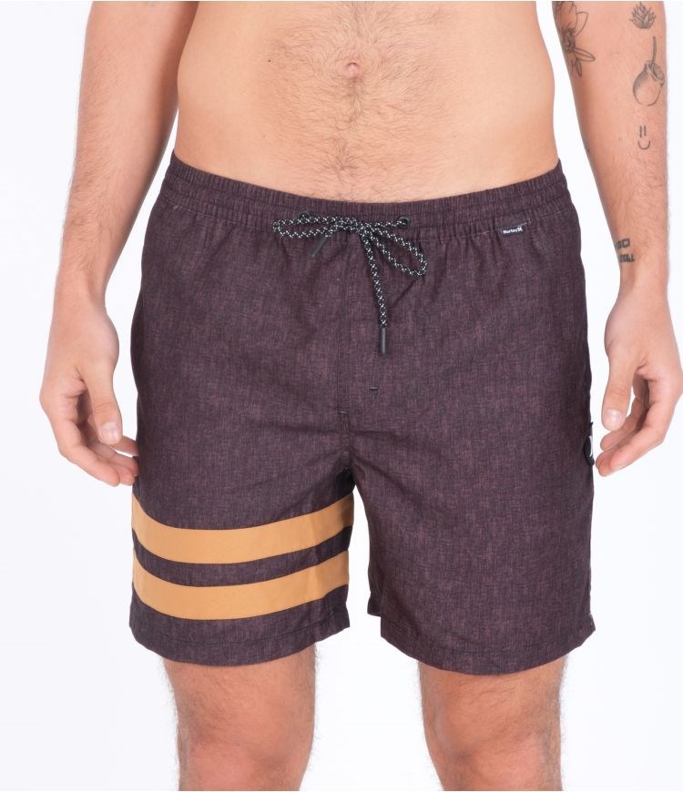 Hurley Boardshort With Pocket Block Party Volley Svarta | 42975OGJK