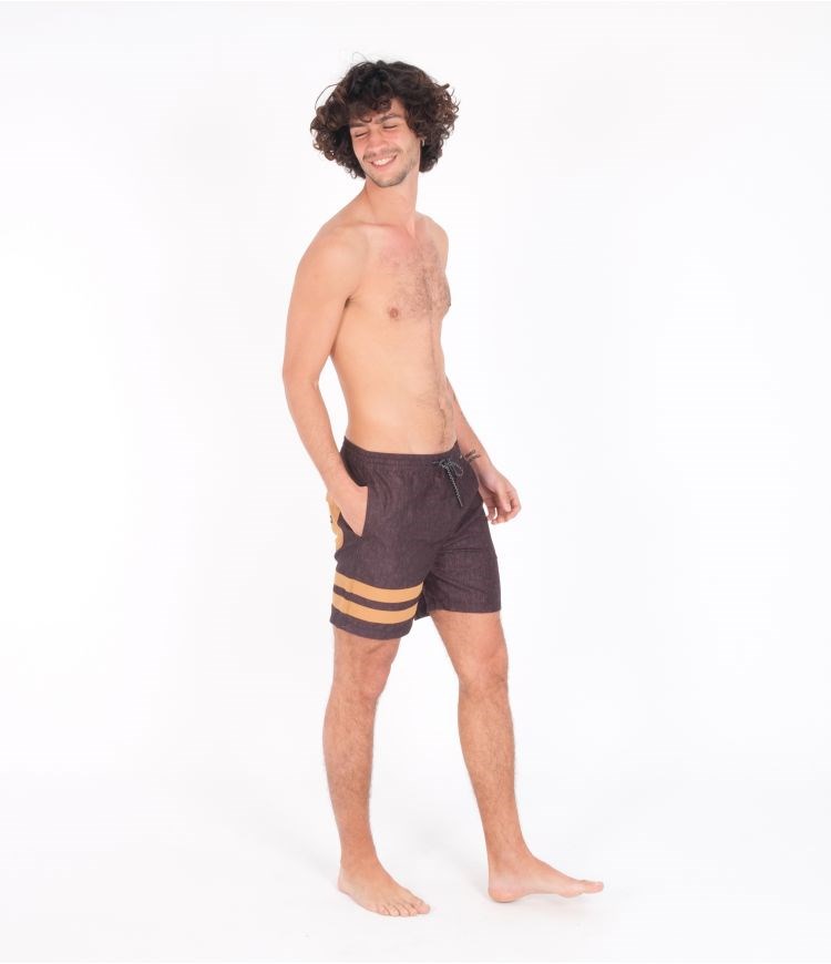 Hurley Boardshort With Pocket Block Party Volley Svarta | 42975OGJK