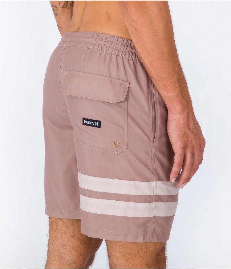 Hurley Boardshort With Pocket Block Party Volley Taupe Haze | 84367QVMR