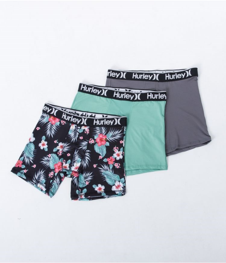 Hurley Boxer 3 Pack Regrind Bishop | 34125JXLG