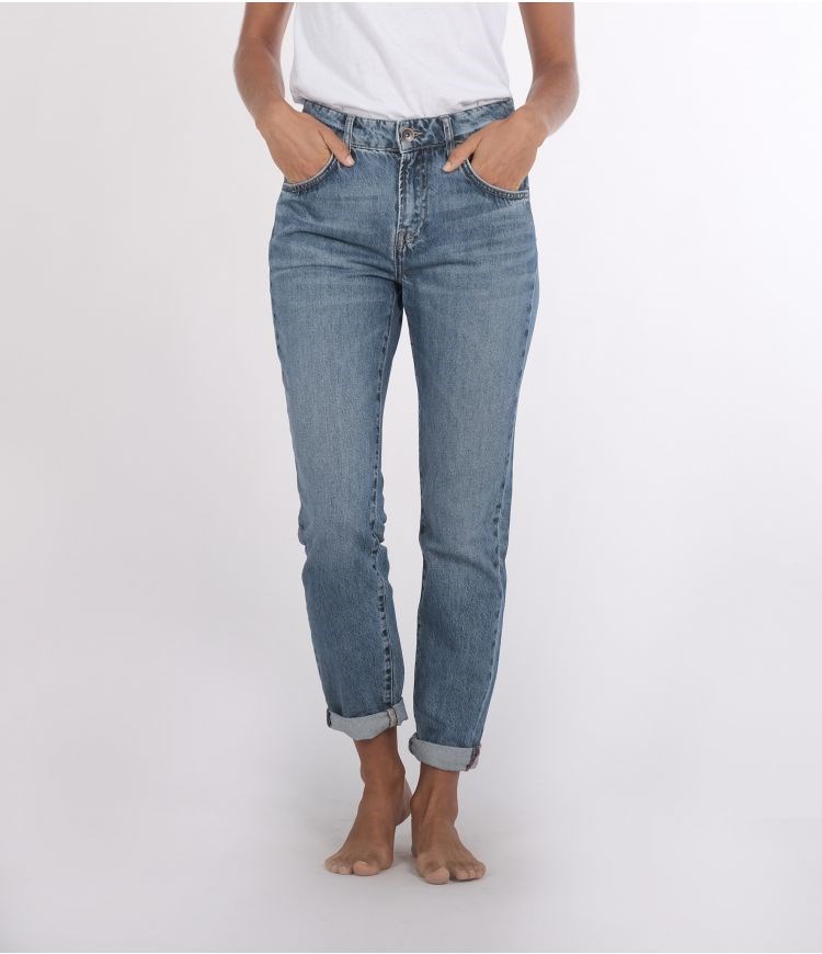 Hurley Boyfriend Oceancare Denim Pant Bottoms Blå | 92385MHAY