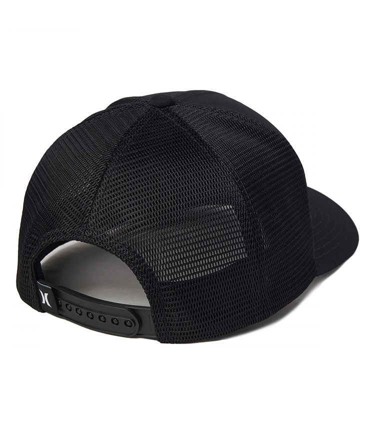 Hurley Cap Adjustable Warner Trucker Svarta | 35986UJNH