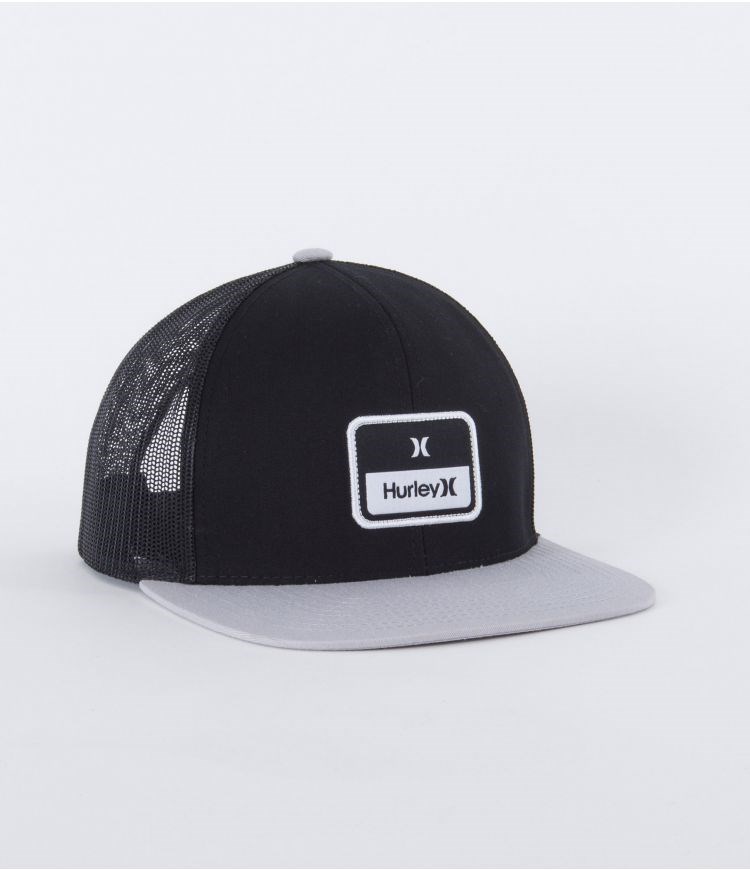 Hurley Cap Trucker Stacked Grå | 80675GMJY