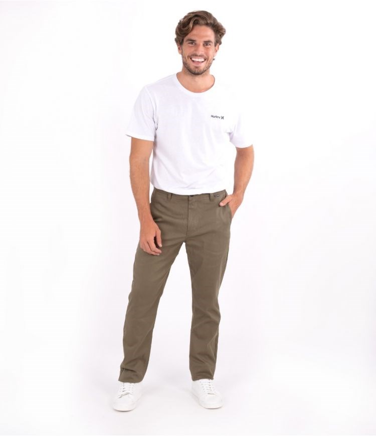 Hurley Dri Worker Pant Trousers Olivgröna | 27951MOHL