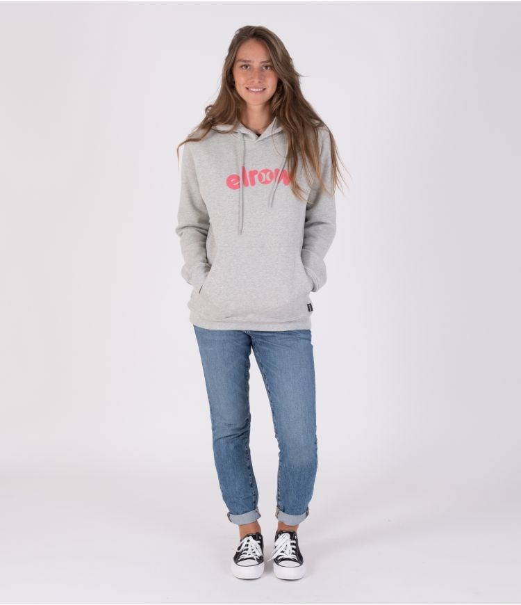 Hurley Elrow Basic Fleece Hood Sweatshirts And Hoodies Grå | 36419PGZU