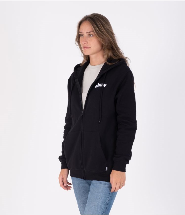 Hurley Elrow Basic Fleece Zip Sweatshirts And Hoodies Svarta | 08231SBMG