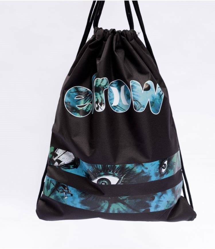 Hurley Elrow Stripes Cinch Sack Bags Gröna | 31467CNIH