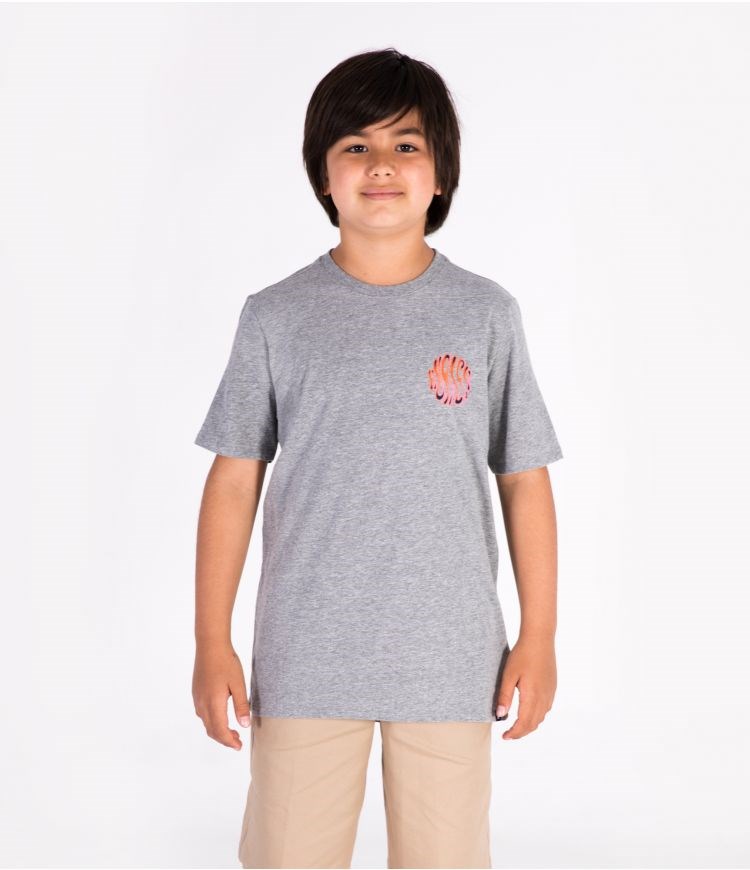 Hurley Fontez Ss - Boys – Tops Mörkgrå | 06342YFCJ