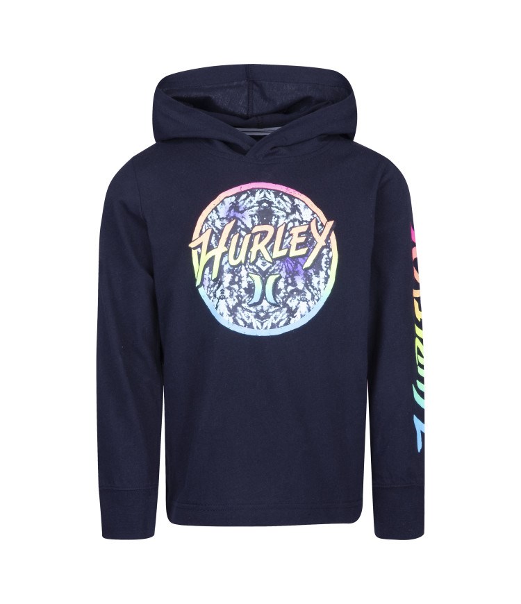 Hurley Hoodie Boy - Tryck Mörkgrå Vita | 39042AFKL