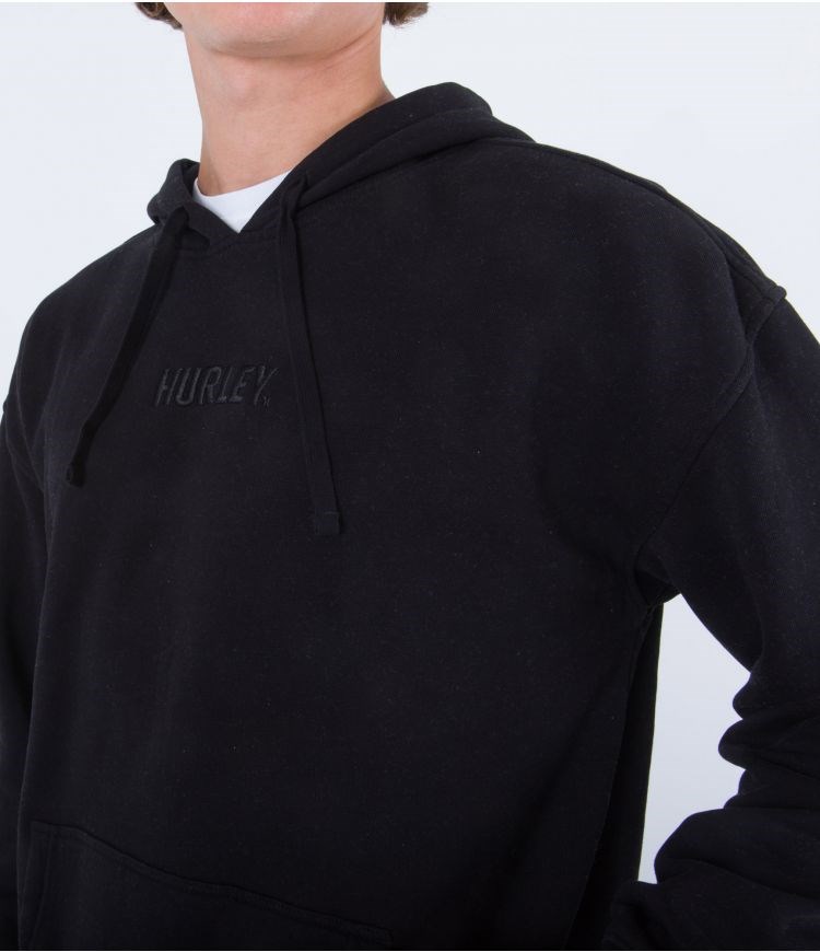 Hurley Hoodie Fastlane Svarta | 53126WAGU