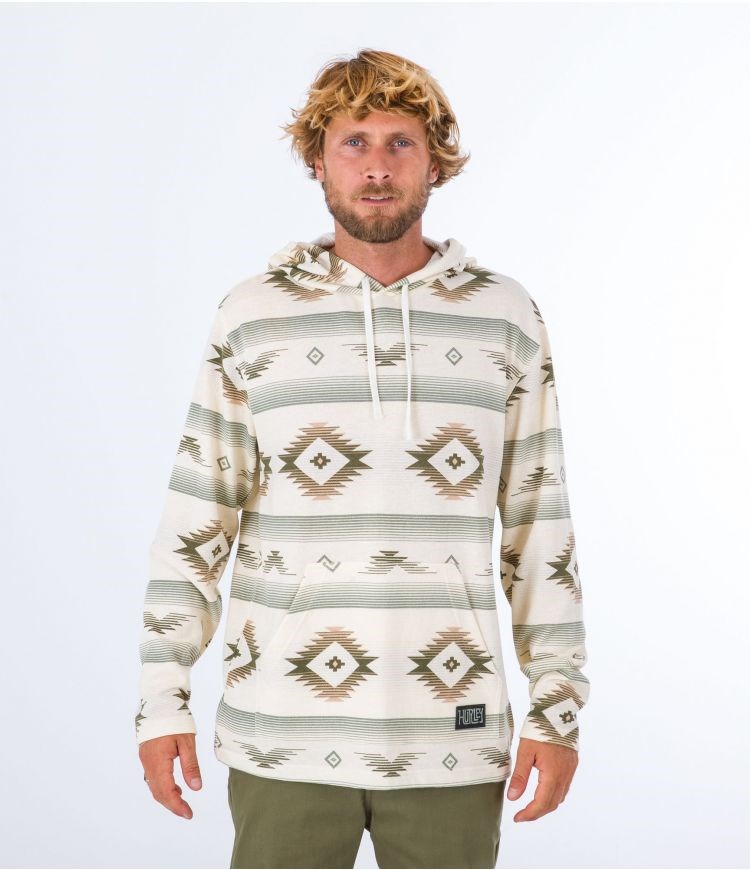 Hurley Hoodie Mofern Surf Poncho Barely Bone | 01385VWUQ