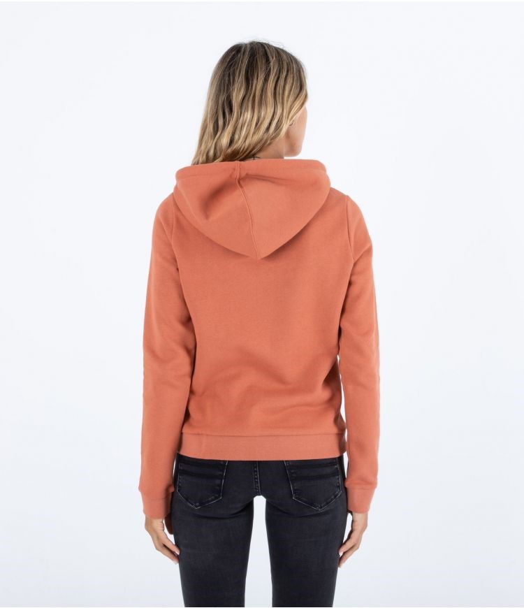 Hurley Hoodie O&o Seasonal Röda | 02461YPJZ