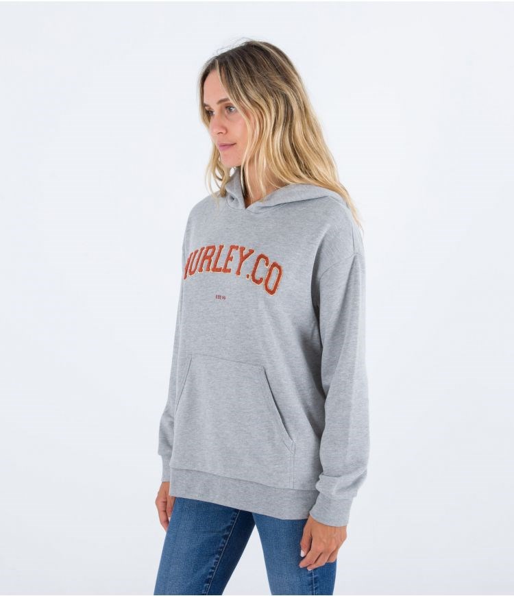 Hurley Hoodie Os University Grå | 96315DMLB