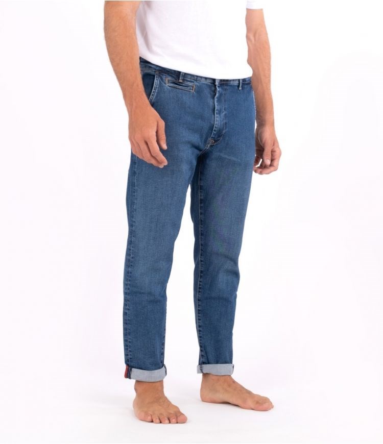 Hurley Hr Chino Crop Oceancare Denim Pant Trousers Denim He2 | 93472HJEW