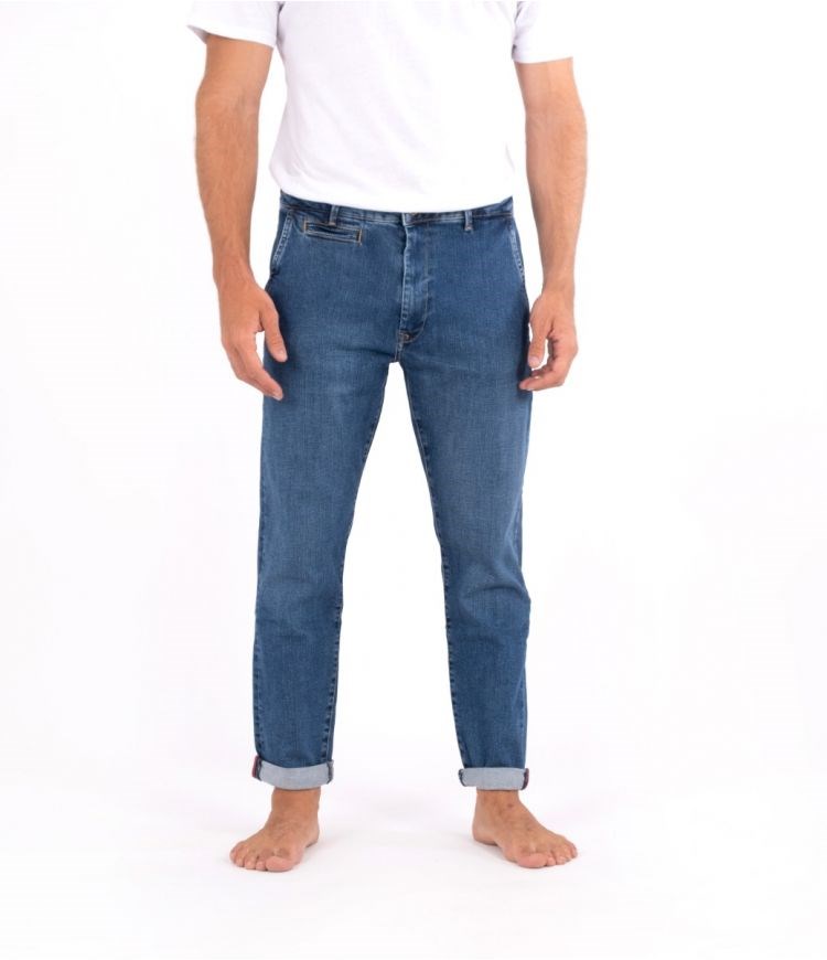 Hurley Hr Chino Crop Oceancare Denim Pant Trousers Denim He2 | 93472HJEW