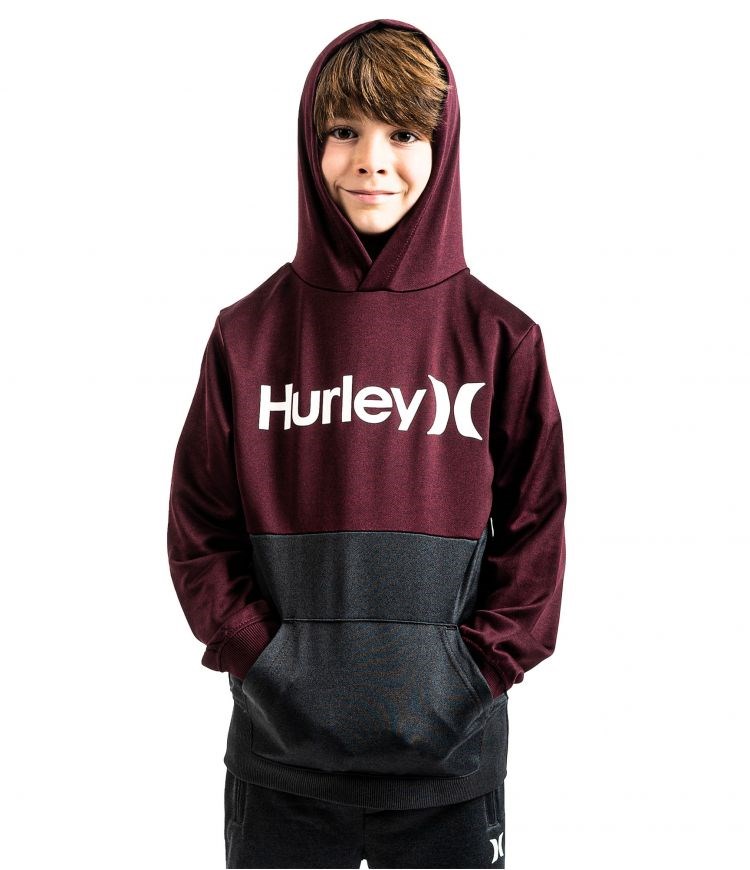 Hurley Hrlb H2o Dri One & Only Blocked Pullover - Boys - Kids' Tops Grå Camo | 43689GYTP