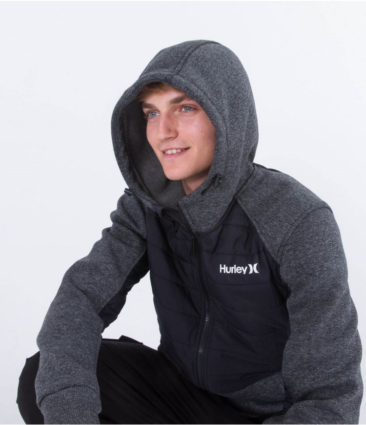 Hurley Jacket Monitor Mixed Media Svarta | 40981RXBS