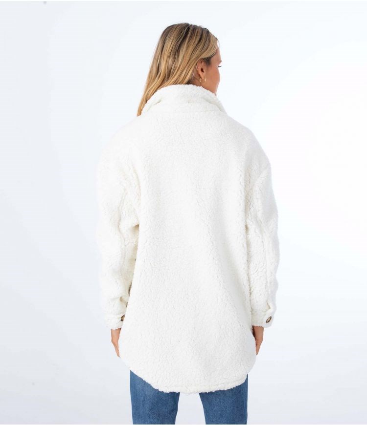 Hurley Jacket Sherpa Marshmallow | 01469XARI