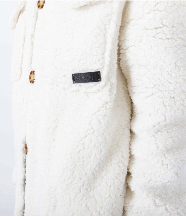 Hurley Jacket Sherpa Marshmallow | 01469XARI