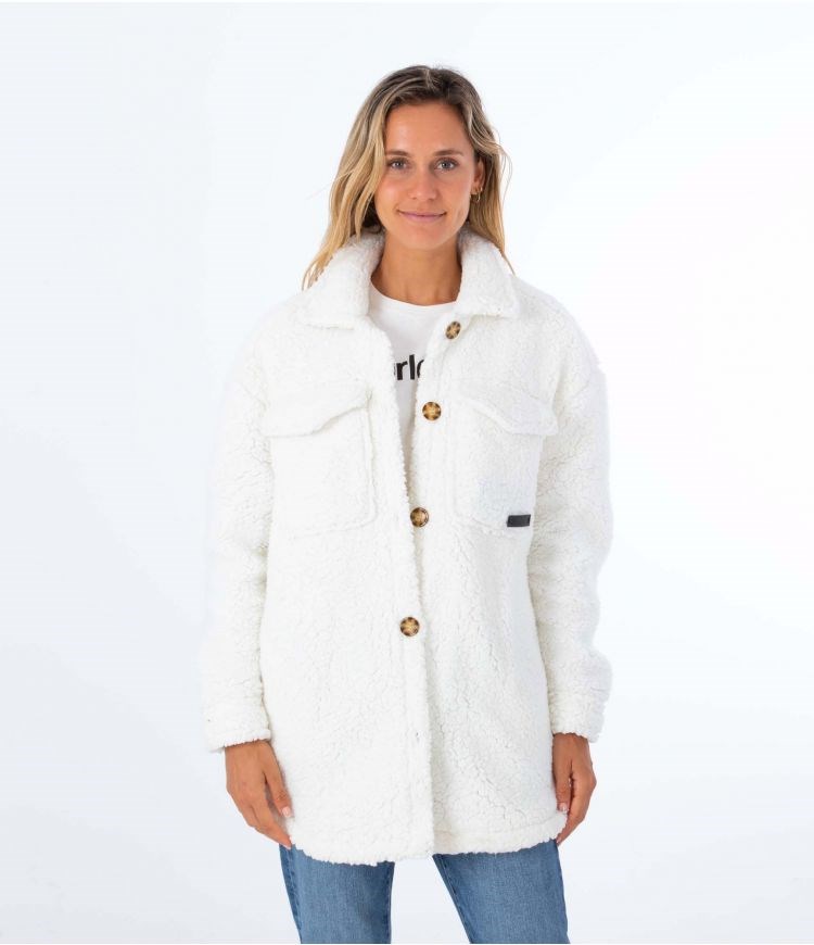 Hurley Jacket Sherpa Marshmallow | 01469XARI