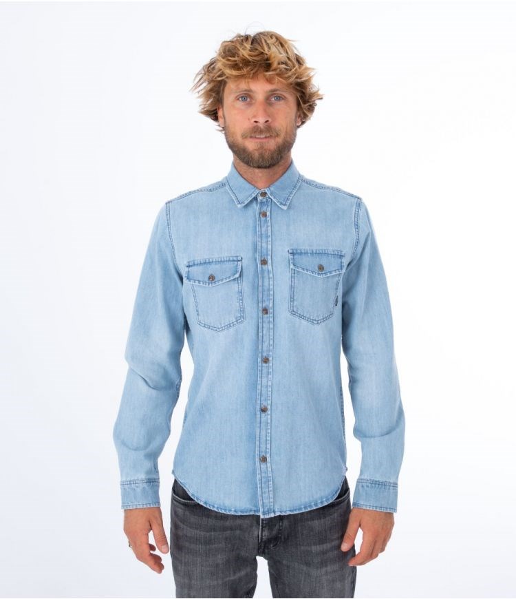 Hurley Jean Thin Oceancare Marinblå | 07981ITEP