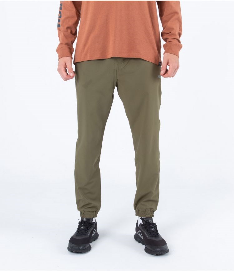 Hurley Jogger Explorer Dri Outsider Trek Olivgröna | 38175BHVC