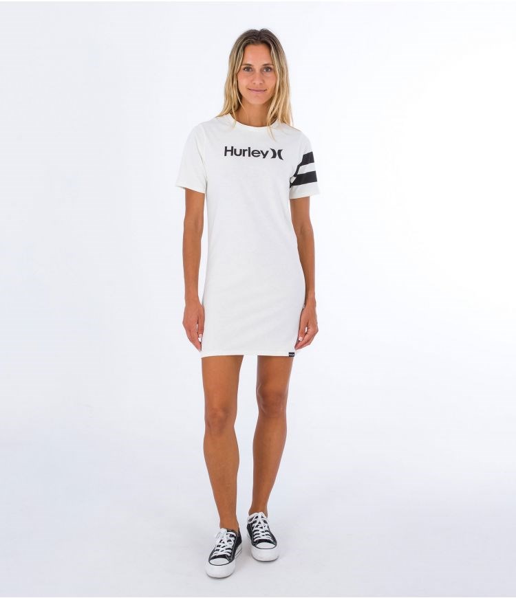 Hurley Klänning Tee Oceancare O&o Marshmallow | 23168NLDE