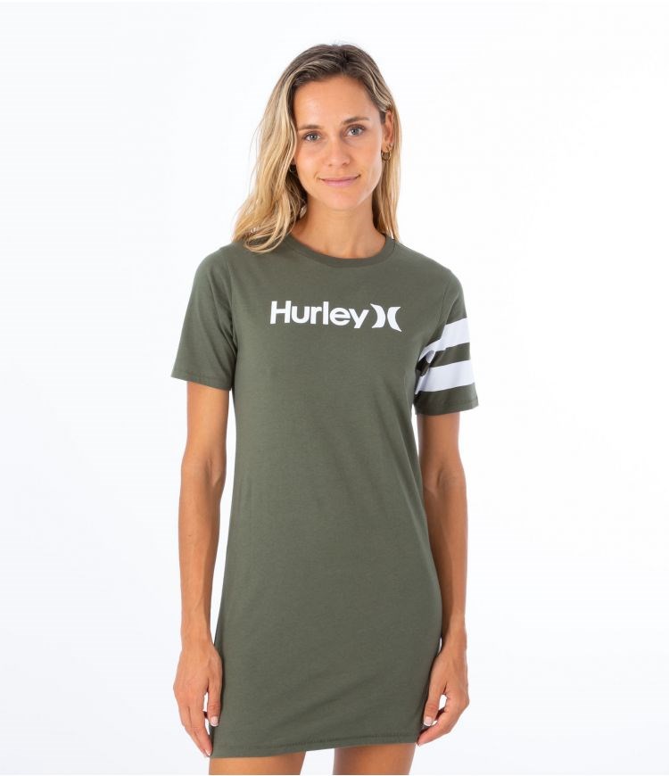 Hurley Klänning Tee Oceancare O&o Olivgröna | 90167ZOCY