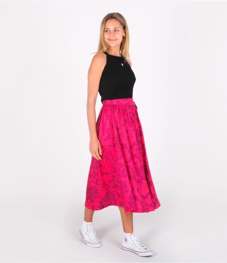 Hurley Long Skirt Baggy Midi Wrap Knock Out | 63172UCQN