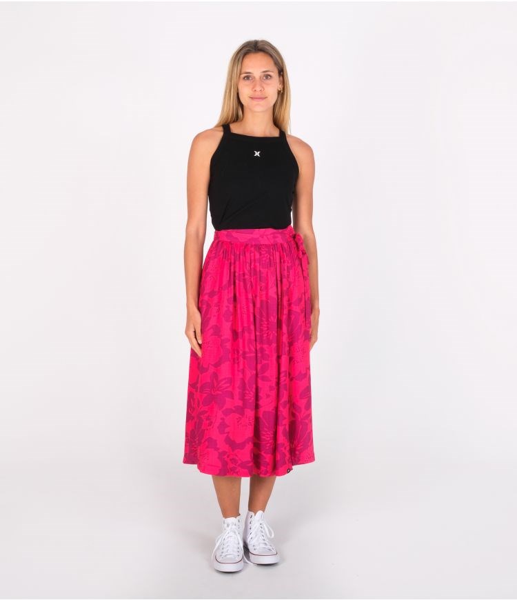 Hurley Long Skirt Baggy Midi Wrap Knock Out | 63172UCQN