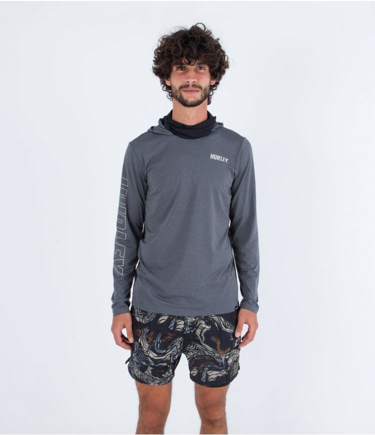 Hurley Lycra Long Sleeve H2o Dri Atticus Fastlane Upf Grå | 25981FGHN