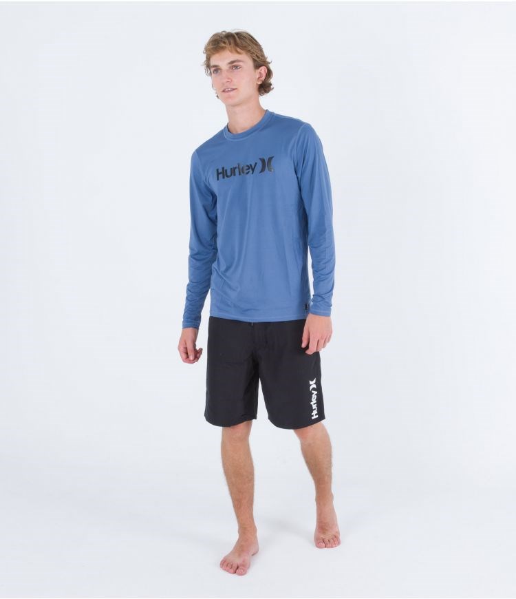 Hurley Lycra Long Sleeve O&o Surf Mörk | 18564CEHW