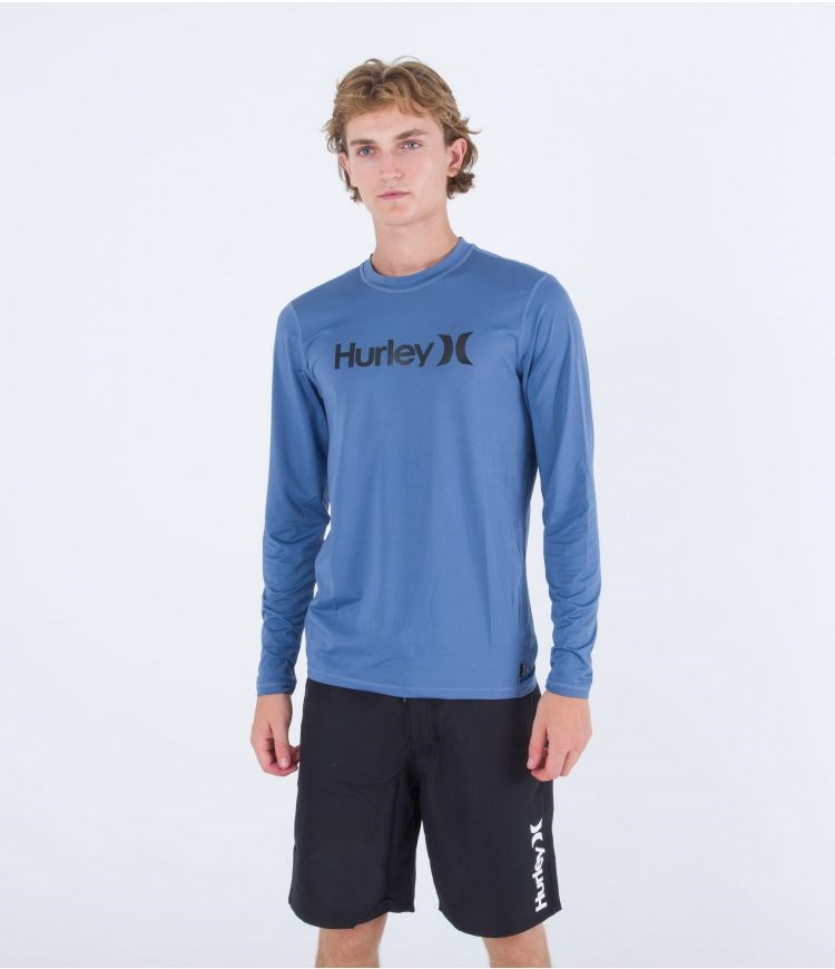 Hurley Lycra Long Sleeve O&o Surf Mörk | 18564CEHW