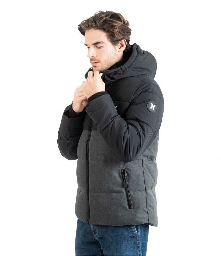 Hurley Mammoth 3m Puffer Jacket Svarta | 41062VKHM